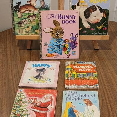 Lot 115: Vintage Children's Books including Golden Books