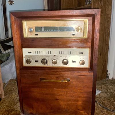 Vintage David Bogen Radio and  Amplifier