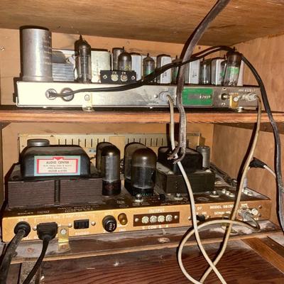 Vintage David Bogen Radio and  Amplifier