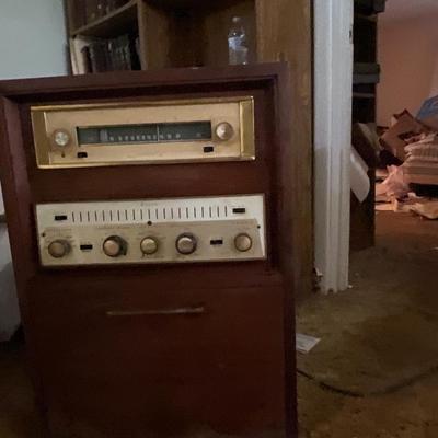 Vintage David Bogen Radio and  Amplifier