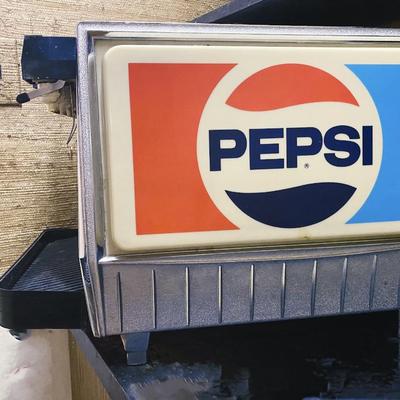 Vintage Booth Commercial  Pepsi Cola Soda Fountain Tap Dispenser Machine