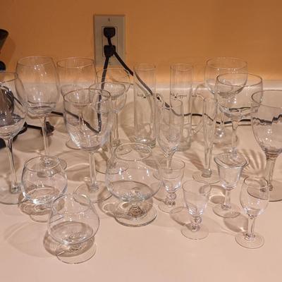Variety Lot of Glasses