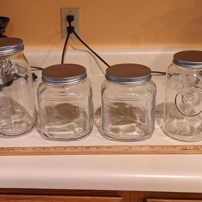 Lot of Glass Storage Containers