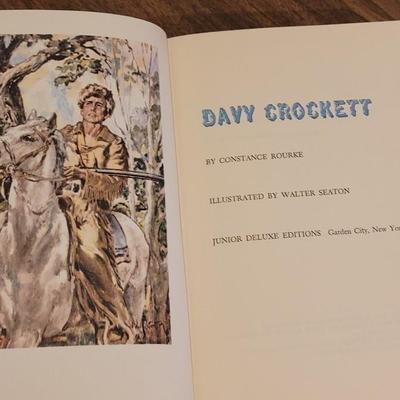 Lot 122: At the Back of the North Wind, Jo's Boys and Davy Crockett Books