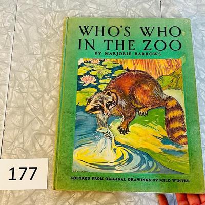 Book - Who's Who in The Zoo