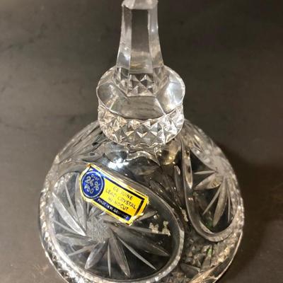 German Lead Crystal Hand Cut Candy Dish
