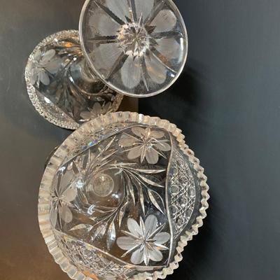 LOT 52R: Elegant Crystal Home Decor Collection