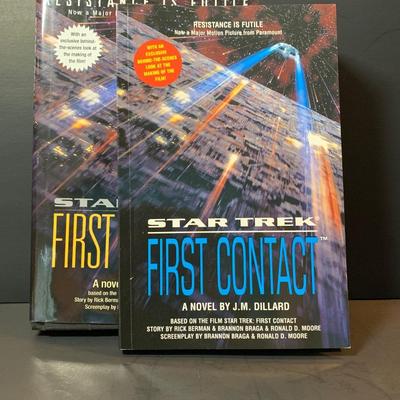 LOT 54R: Collection of Star Trek Books,  & More