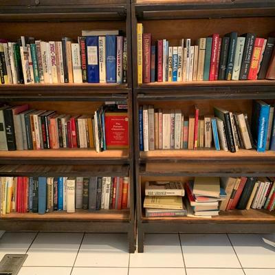 LOT 64R: Big Collection of Books - Many Different Genres & Subjects (Books Only-Shelves Not Included)
