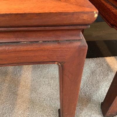 LOT 72R: Pair of Wooden Accent/Coffee Tables