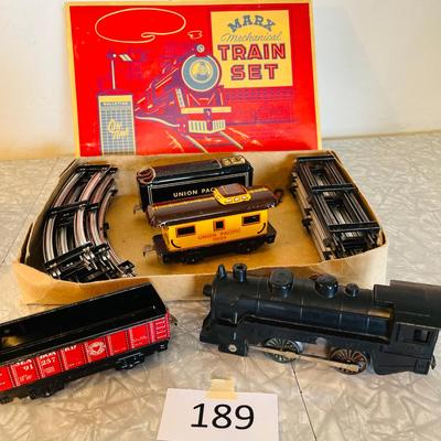 Marx Train Set in box