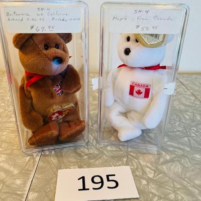 Britania & Maple Beanie Babies