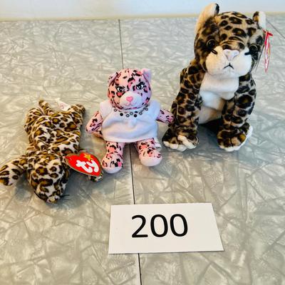 Panther Beanie Babies