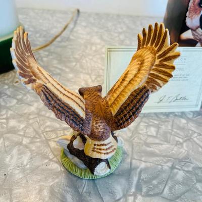 Owl ceramic figurine
