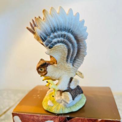 Owl ceramic figurine