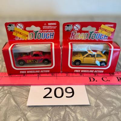Road Tough 2 Cars NIB