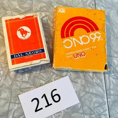 Lot of 2 Card Games