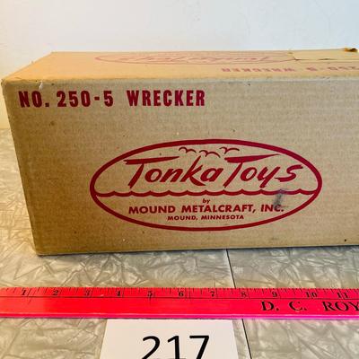 Tonka Wrecker Truck BOX ONLY
