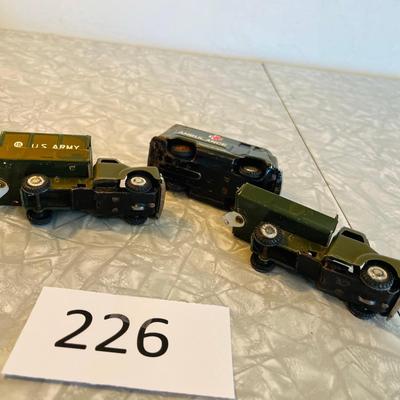 Tin pressed Military Vehicles