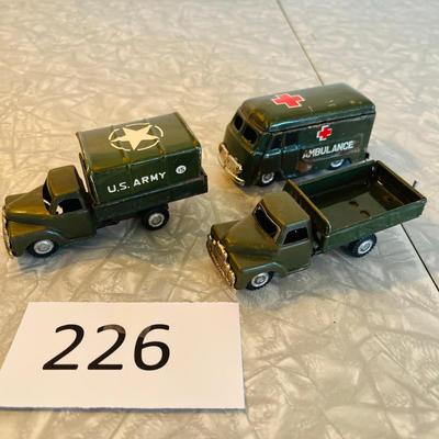 Tin pressed Military Vehicles