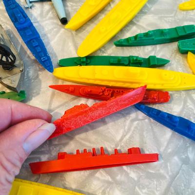 Lot of Plastic Airplanes & Ships