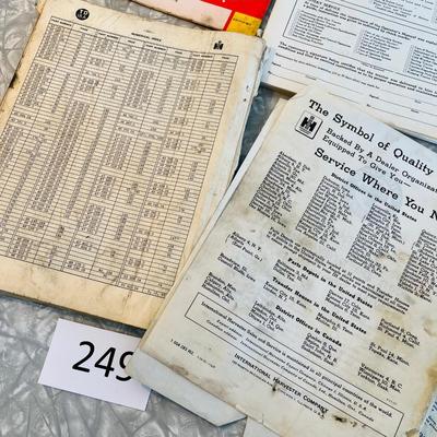 International Harvestor Manuals