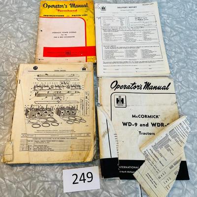 International Harvestor Manuals