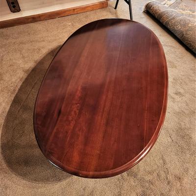 Lot #71  Queen Anne Style Coffee Table - good condition