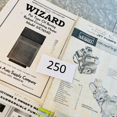 Lot of Manuals, various items.