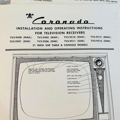 Coronado TV Manual