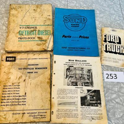 Lot of manuals