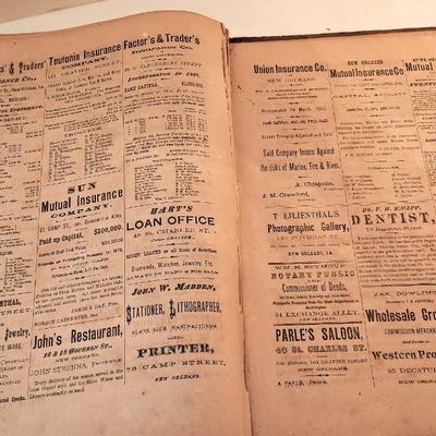 Lot #74  Jewell's Crescent City - published 1873 - Scarce in any condition