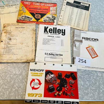 Lot of manuals & parts lists