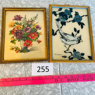 Two vintage pictures