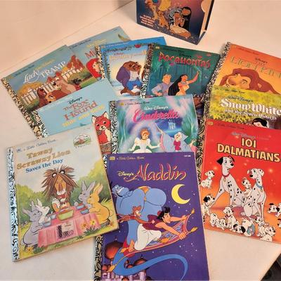 Lot #78  Slipcased Set of Little Golden Books - Disney Movies