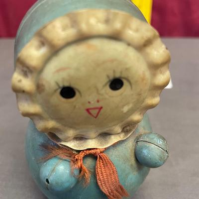Vintage roly poly rattle
