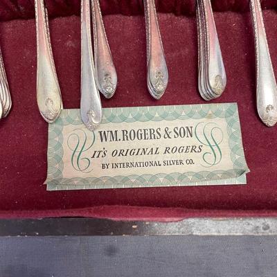 Wm Rogers & Son silverware