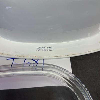 Corning ware Dutch oven and lid
