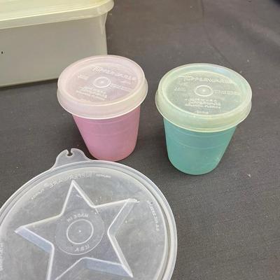 Tupperware- jello mold etc