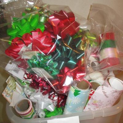 Holiday Ribbons, Paper, Bows
