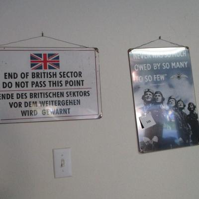 Metal Signs
