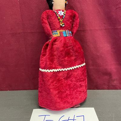 Navajo female doll