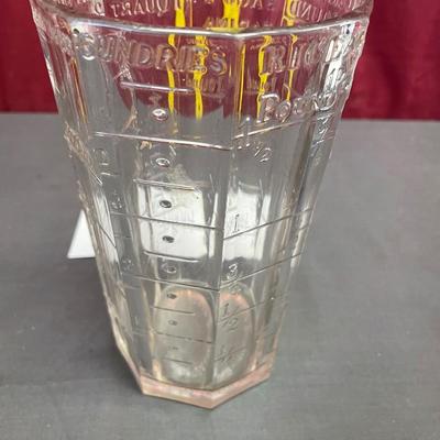Vintage measuring glass