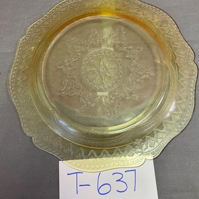 Amber depression plate