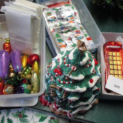 Holiday-- Tree, Ornament, Bags