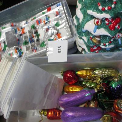 Holiday-- Tree, Ornament, Bags