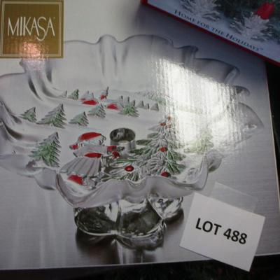 Mikasa Christmas Bowl