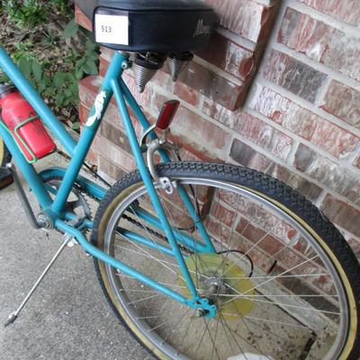 Macaw Teal Girls Bike