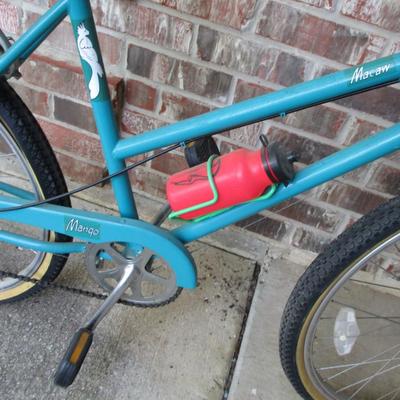 Macaw Teal Girls Bike