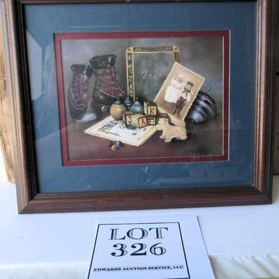 Framed Print 10" x 11"